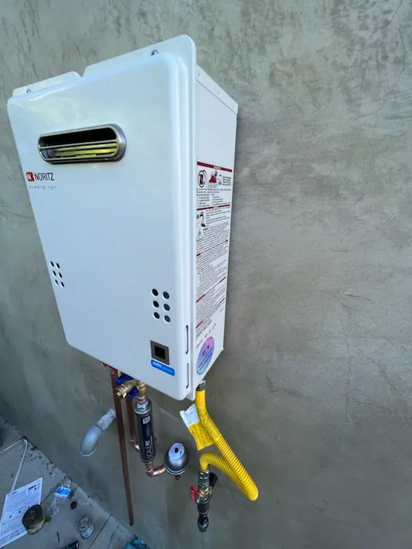Tankless water heater installation for Lewisville Valley homes